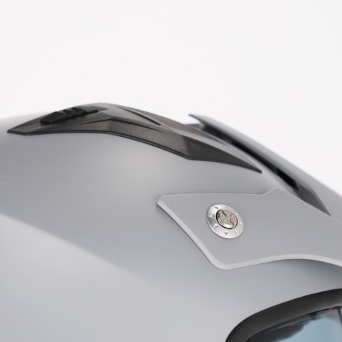 Casco ACERBIS JET ARIA Trial GRIS CLARO