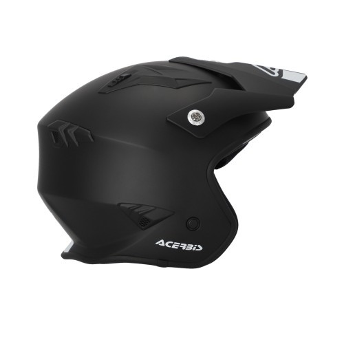 Casco trial Acerbis Aria negro con visera ajustable