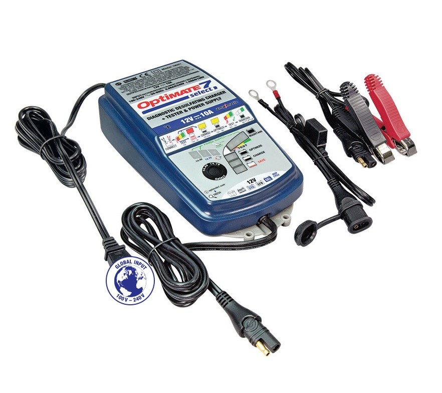 Cargador/Mantenedor de baterías OPTIMATE 7 SELECT TM-250 1