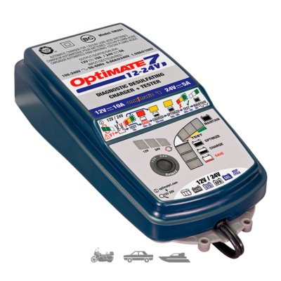 Cargador/Mantenedor de baterías OPTIMATE 7 12V. - 24V. TM-260