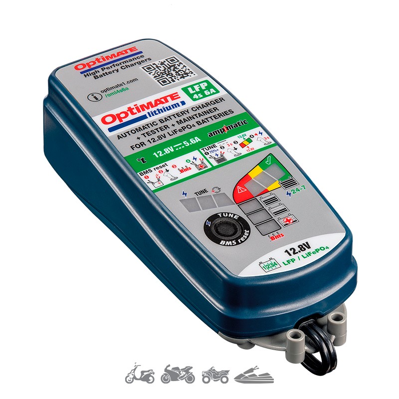 Cargador/Mantenedor de baterías OPTIMATE LITHIUM TM-390