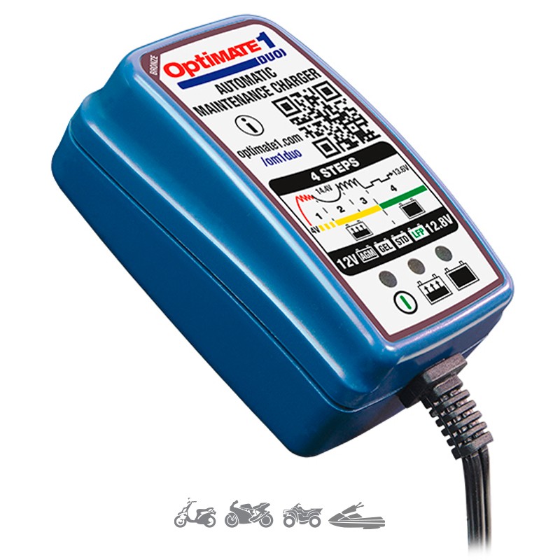 Cargador/Mantenedor de baterías OPTIMATE 1 DUO TM-402D