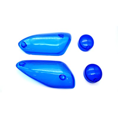 Kit de cristales Yamaha Aerox 50 y 100 '03 Azules