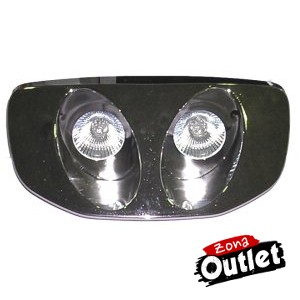 Bifaro Piaggio Typhoon '93-'97 Cromado Plata