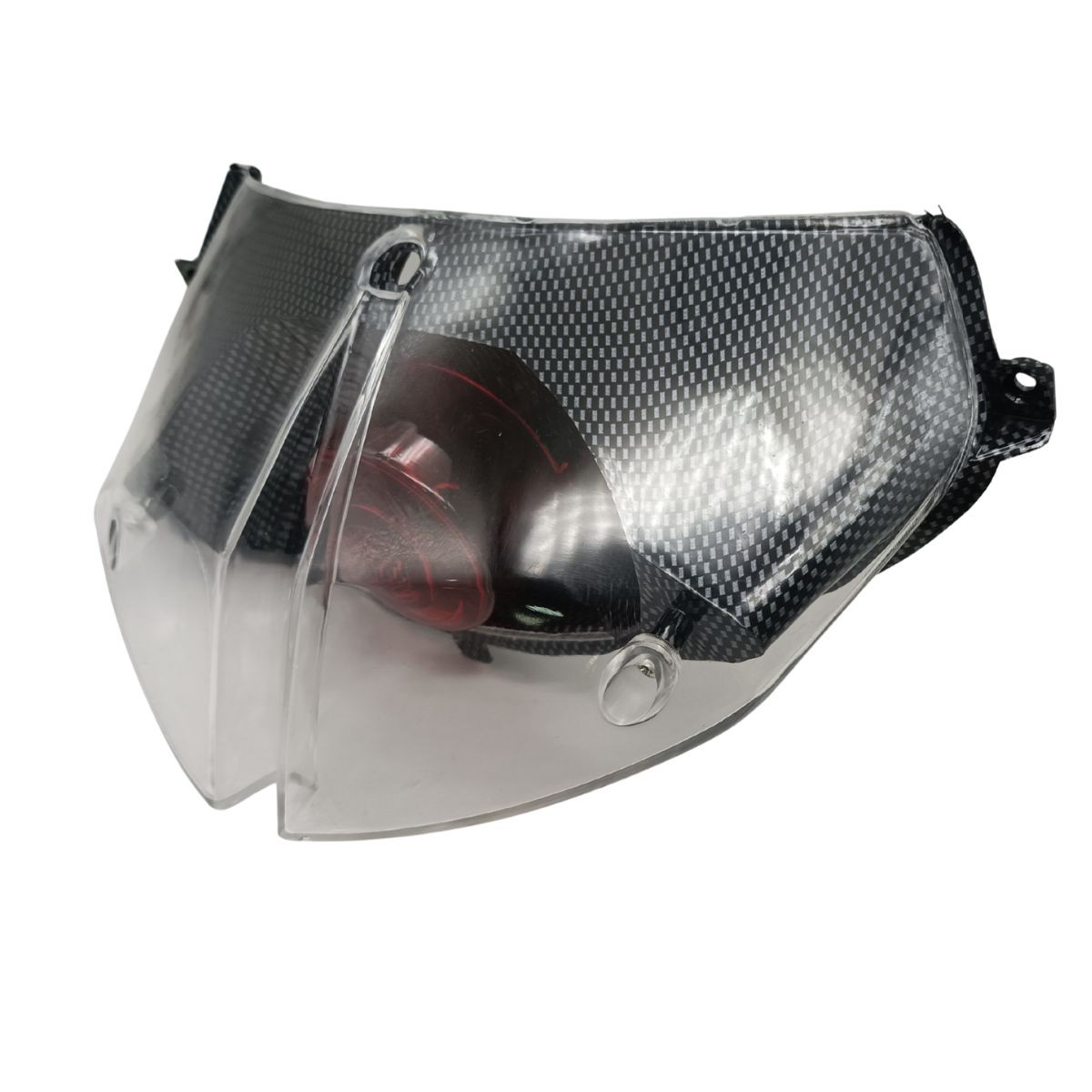 Piloto Peugeot Speedfight II Transparente Carbono