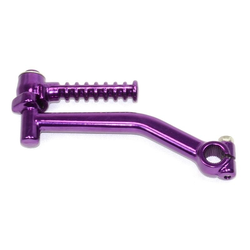 Pedal de arranque de aluminio morado compatible con Yamaha JOG 50, JOG 90 y Beta ARK 50