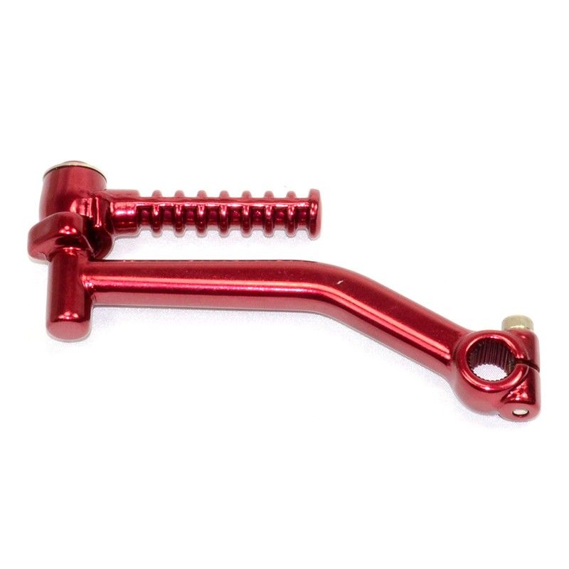 Pedal de arranque de aluminio rojo compatible con Yamaha JOG 50, JOG 90 y Beta ARK 50