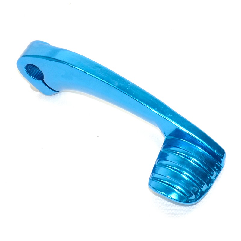 palanca de aluminio scooter Peugeot azul