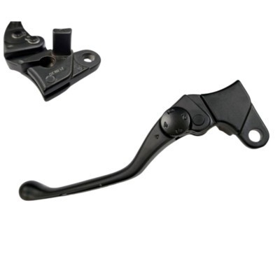 Maneta de embrague izquierda negra regulable para Benelli TRK 502, 502X y 502C compatible con referencia 41080P160101