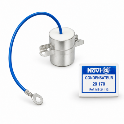 Condensador eléctrico Mobylette 2 terminales NOVI