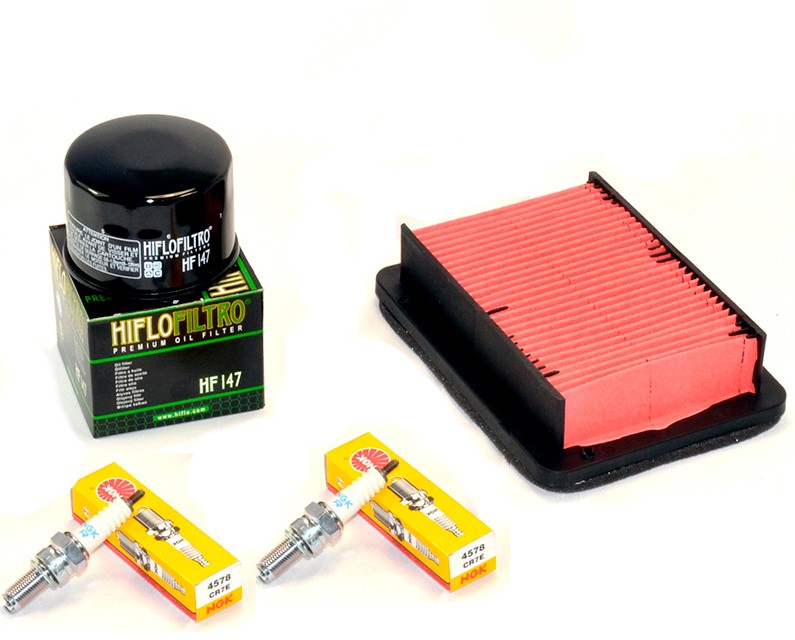 Kit de Filtros + Bujías Yamaha TMax 500 '08-'11