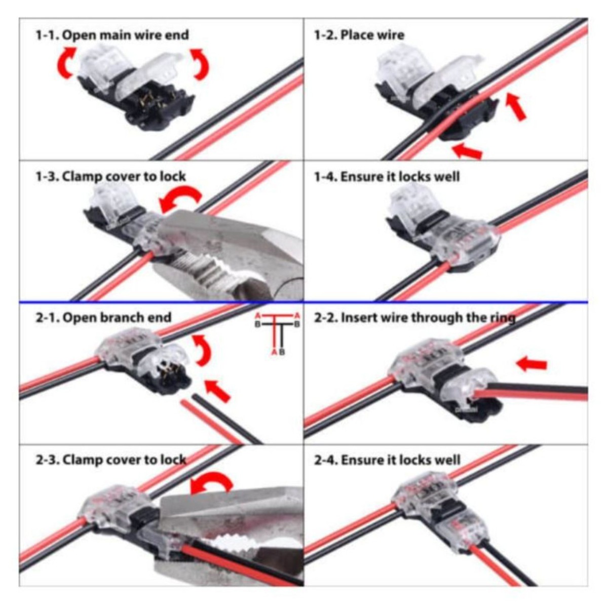 Conector Eléctrico Rápido Tipo T