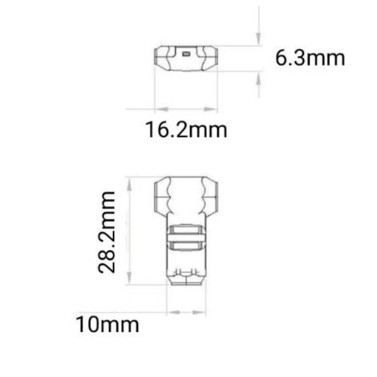 Conector Eléctrico Rápido Tipo T