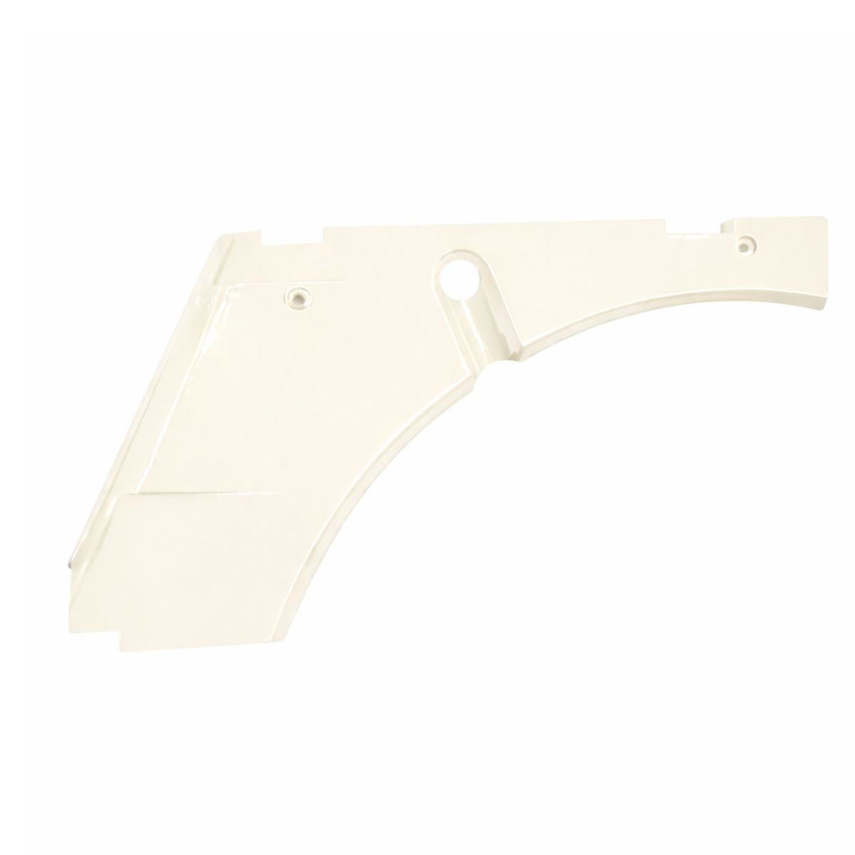 Tapa de chasis izquierda blanca compatible Vespino ALX y NLX