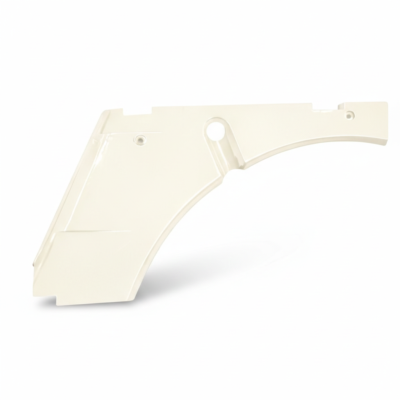 Tapa de chasis izquierda blanca compatible Vespino ALX y NLX