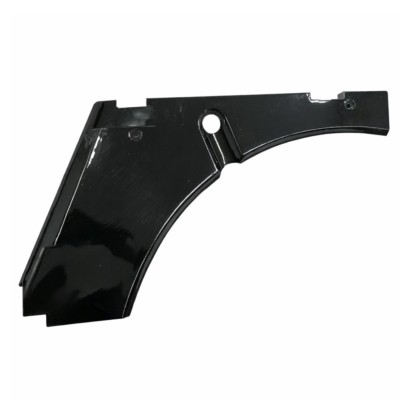 Tapa de chasis izquierda negro compatible Vespino ALX y NLX