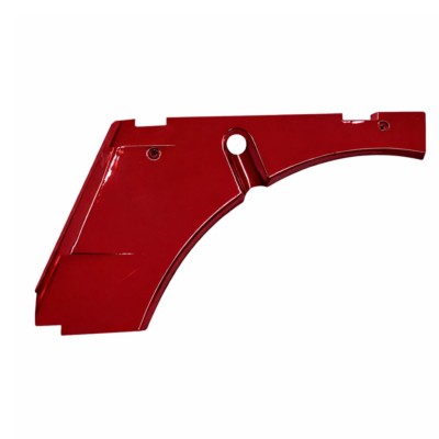 Tapa de chasis izquierda roja compatible Vespino ALX y NLX