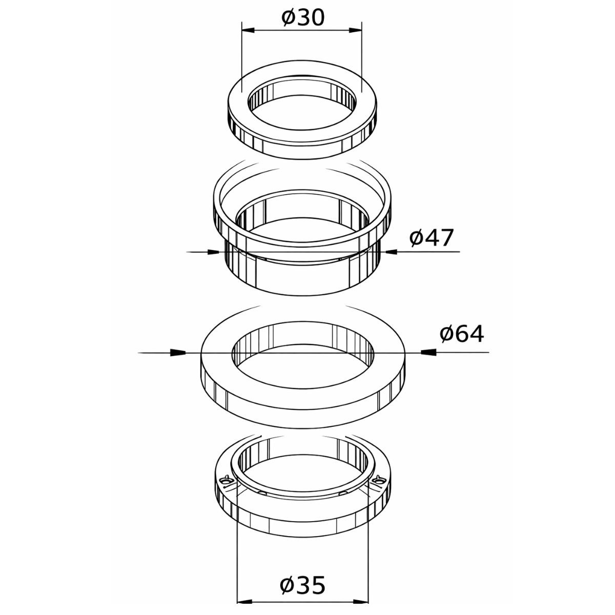 Despiece rodamientos dirección Gilera Nexus y Piaggio Beverly 1