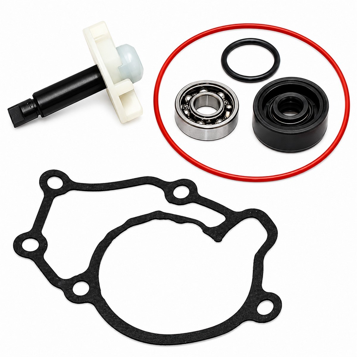 Kit de reparación bomba de agua Yamaha X-Max 125 y Honda CRE 125–200 completo