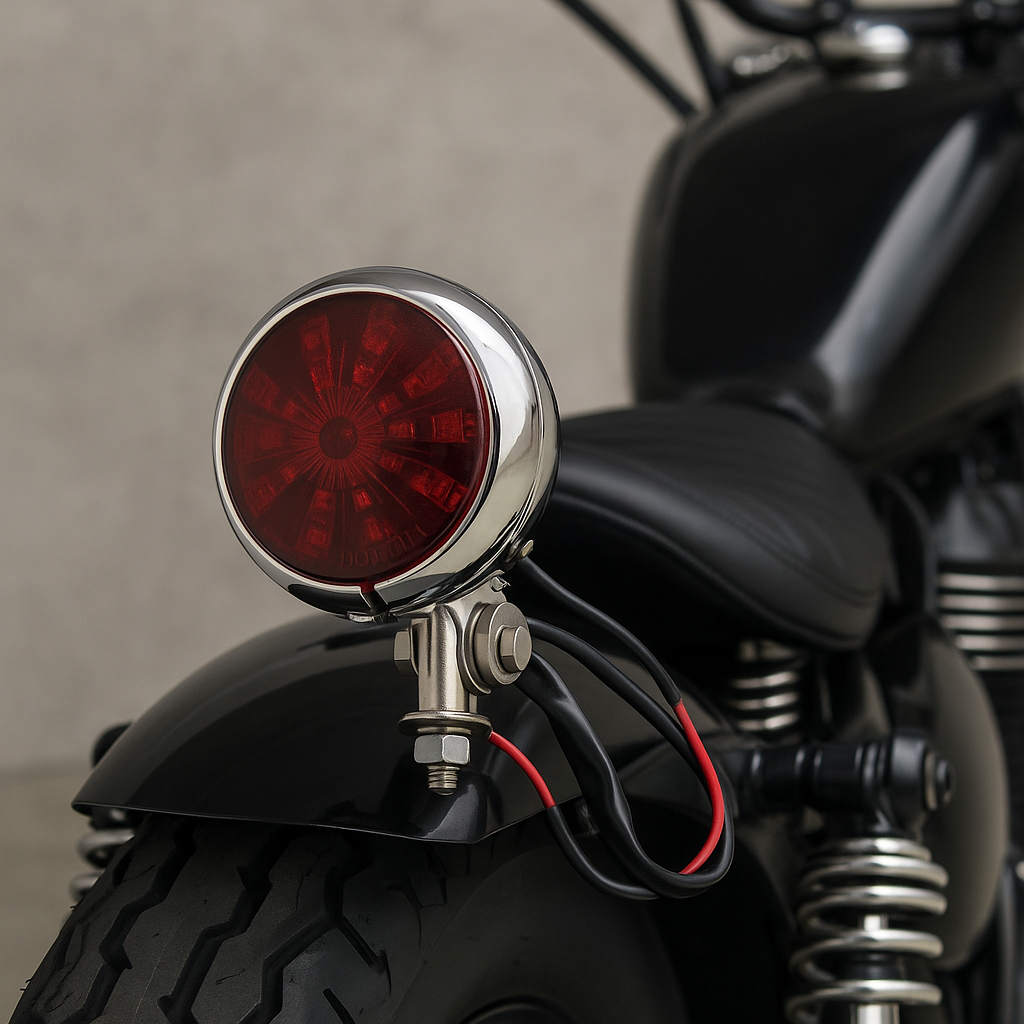 Piloto auxiliar Daytona custom no homologado 80mm luz freno