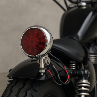 Piloto auxiliar Daytona custom no homologado 80mm luz freno