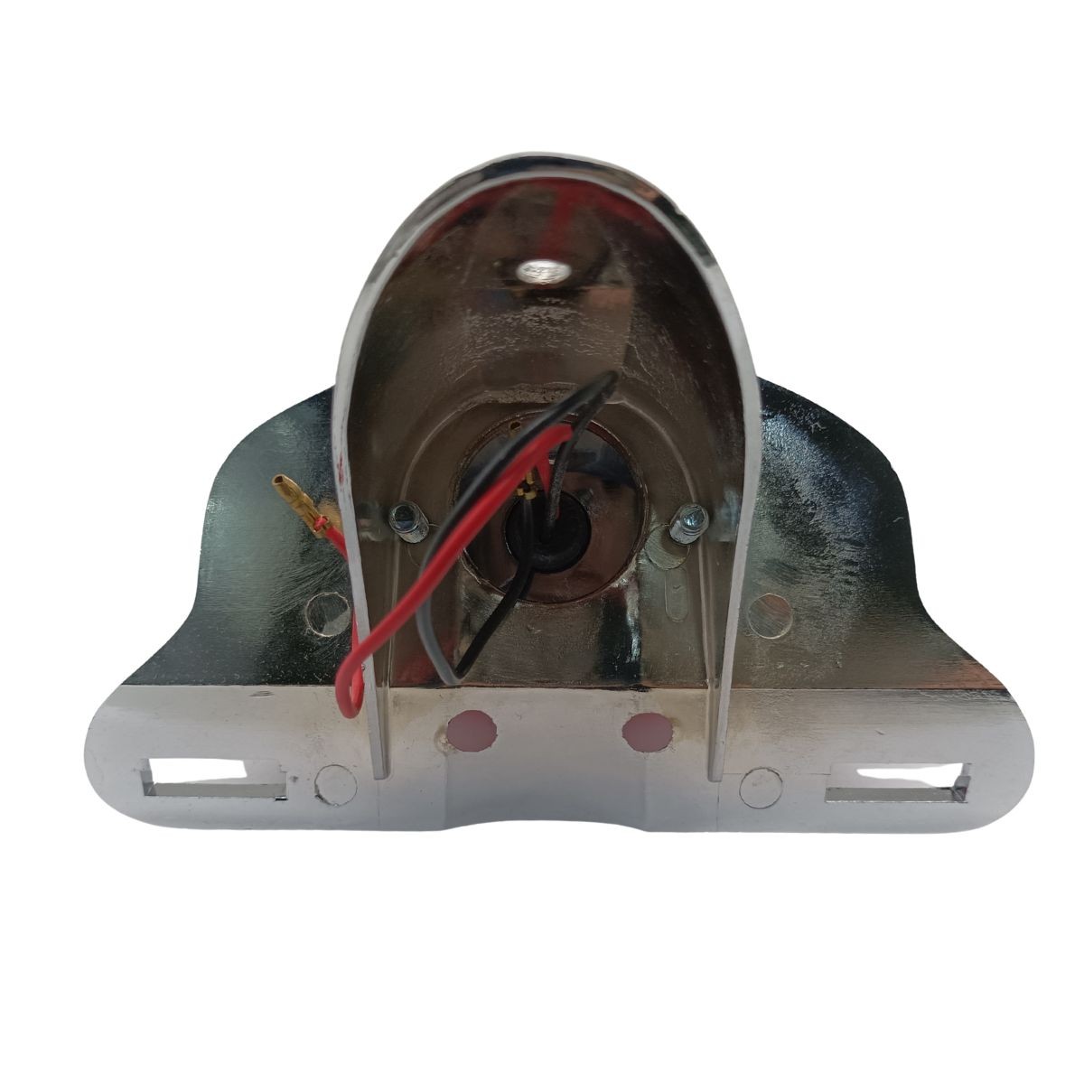 Piloto custom cromado homologado luz freno posición matrícula 3