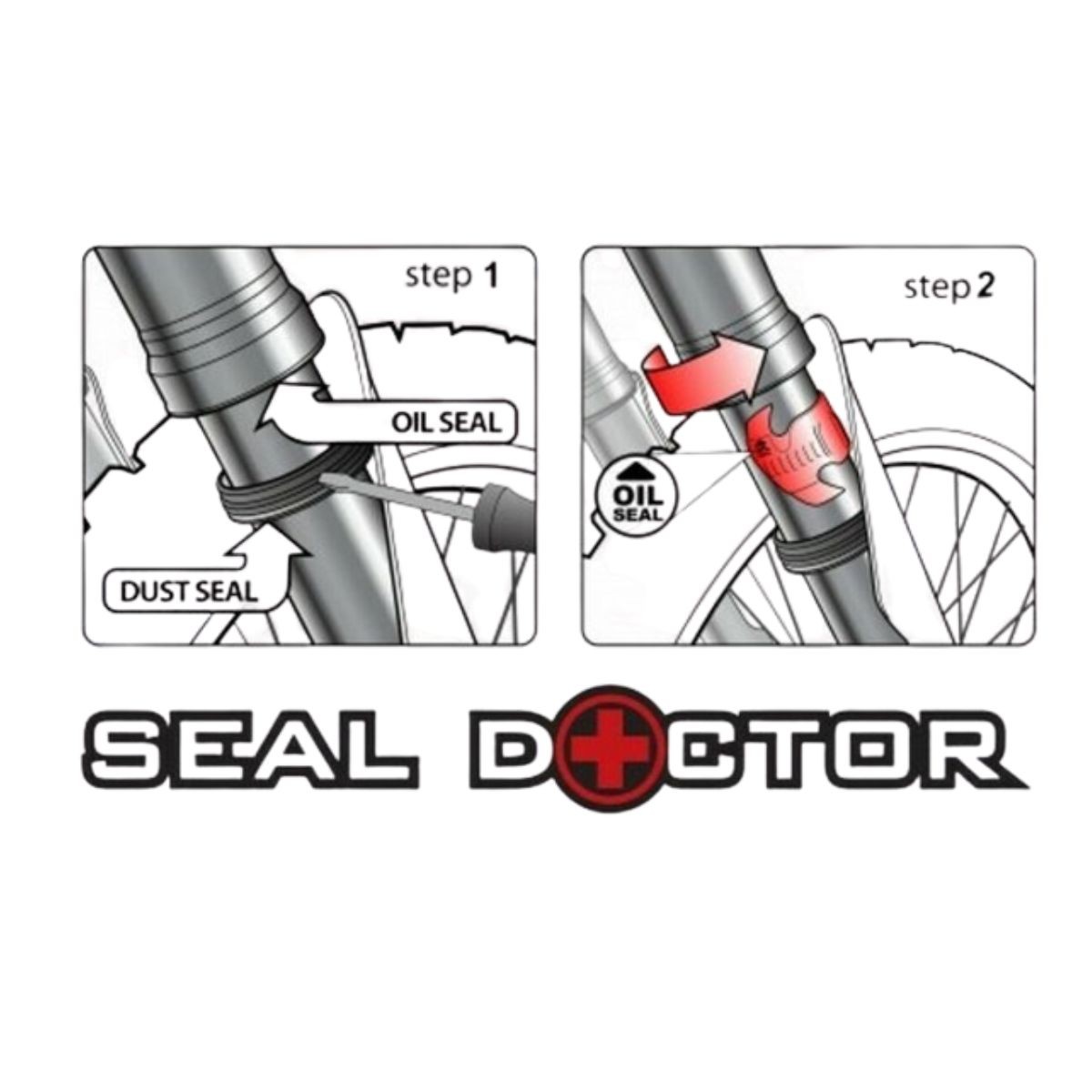 Limpia retenes de horquilla 45-55mm RISK RACING Seal Doctor para motos