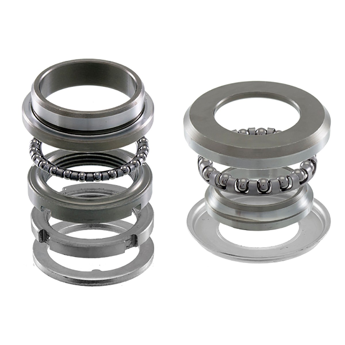 Kit de cojinetes de dirección compatible con Vespa ET4 50/125, PK 75/125 y Primavera Repuesto original de cojinetes para dirección de Vespa ET4, PK y Primavera Sistema de cojinetes de dirección de alta calidad para scooters Vespa