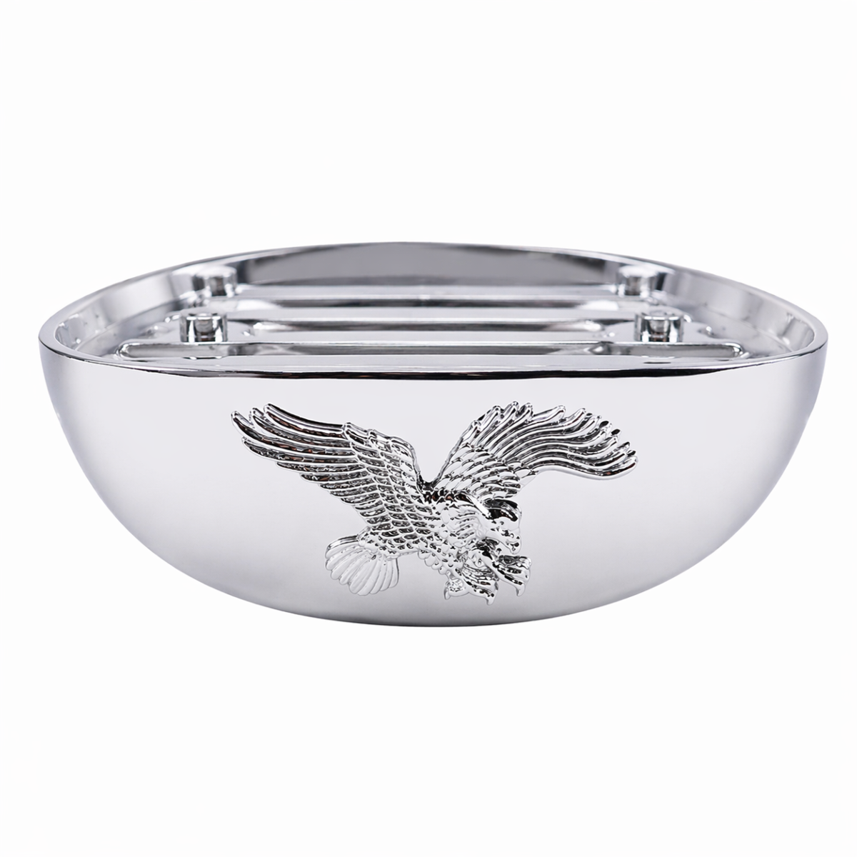 Rejilla piloto trasero con visera y grabado de águila para Yamaha XVS 650, XVS 1100 y XVZ 1300. Estilo custom único. Comprar online. 2