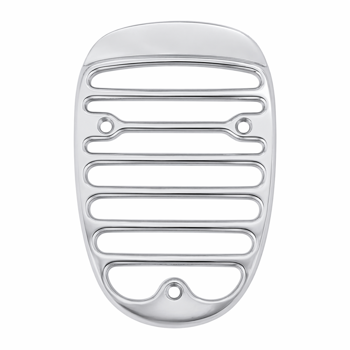 Rejilla piloto trasero con visera y grabado de águila para Yamaha XVS 650, XVS 1100 y XVZ 1300. Estilo custom único. Comprar online.