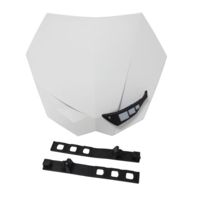 Portafaro Cross blanco con led