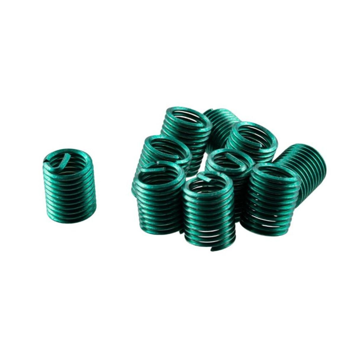 Muelle helicoidal M10x15 para fijación y sujeción de componentes en motos