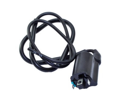 Bobina de encendido 12V con 2 fastons y cable 110 cm compatible Aprilia, Ducati, Yamaha, Suzuki