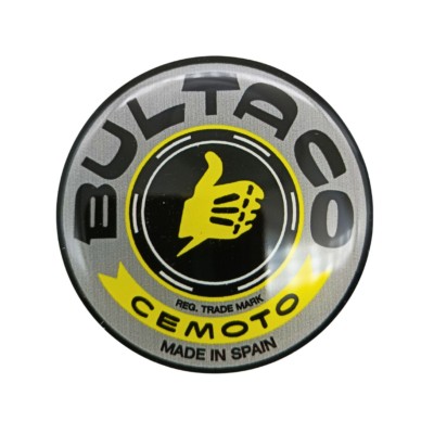 Anagrama depósito Bultaco Gris Resina Flexible