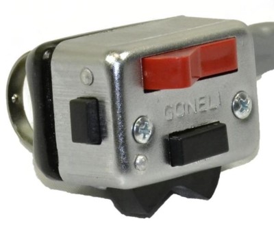 Interruptor de luces GONELI Derbi con instalación color cromado