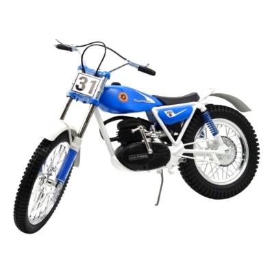 miniatura bultaco sherpa t199b azul