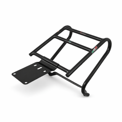 Parrilla metálica negra FACO 08420 montaje trasero Vespa clásica