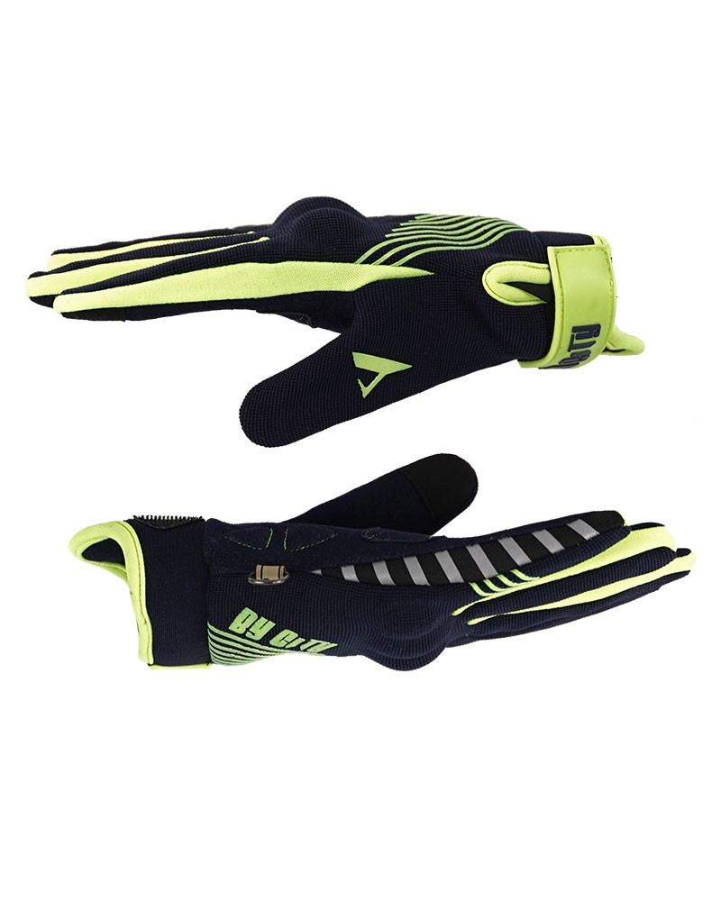 Guantes By City Niño KIDCYCLES Verano Azul/Fluor 1