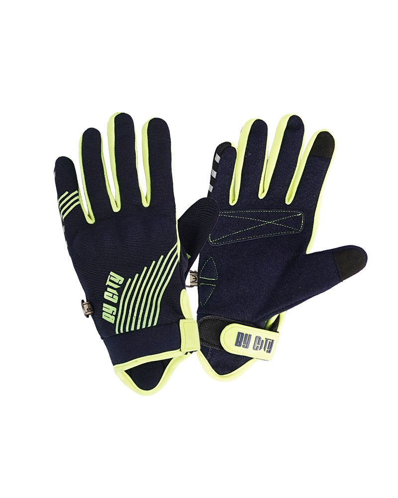 Guantes By City Niño KIDCYCLES Verano Azul/Fluor 4