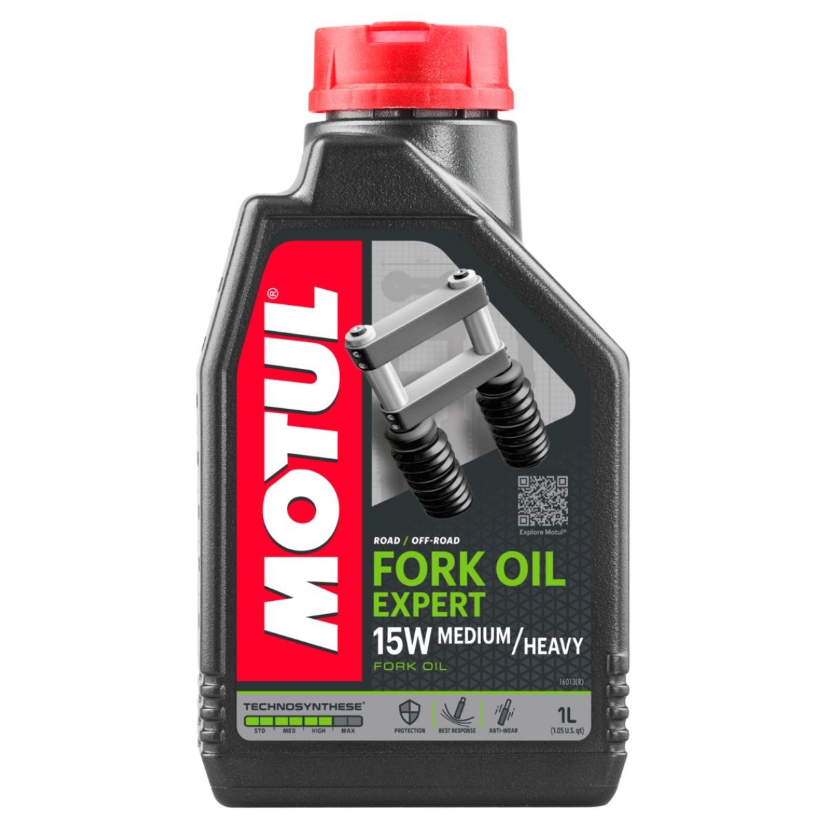 Motul Fork Oil Expert Medium/Heavy 15W – Aceite hidráulico para horquillas telescópicas invertidas o convencionales