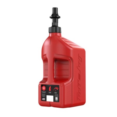 Depósito Tuff Jug 20L rojo para repostaje rápido con tapón RipperCap
