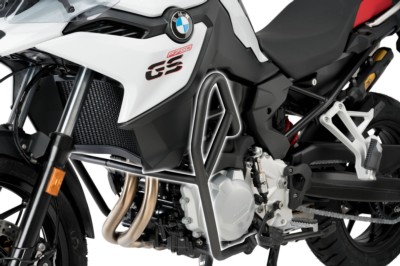 Defensas Puig negras para BMW F750GS F800GS F850GS F900GS, protección de motor trail