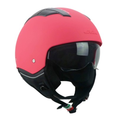 Casco CGM 111A SLOT MONO ROSA FLUOR MATE