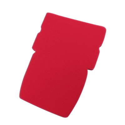 Filtro de aire espuma poliuretano rojo 60 PPI compatible Aprilia RS 50 y Tuono