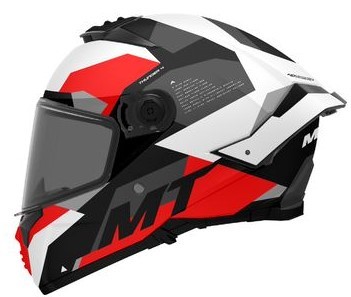 Casco Integral MT THUNDER 4 SV FADE A0 BLANCO/ROJO