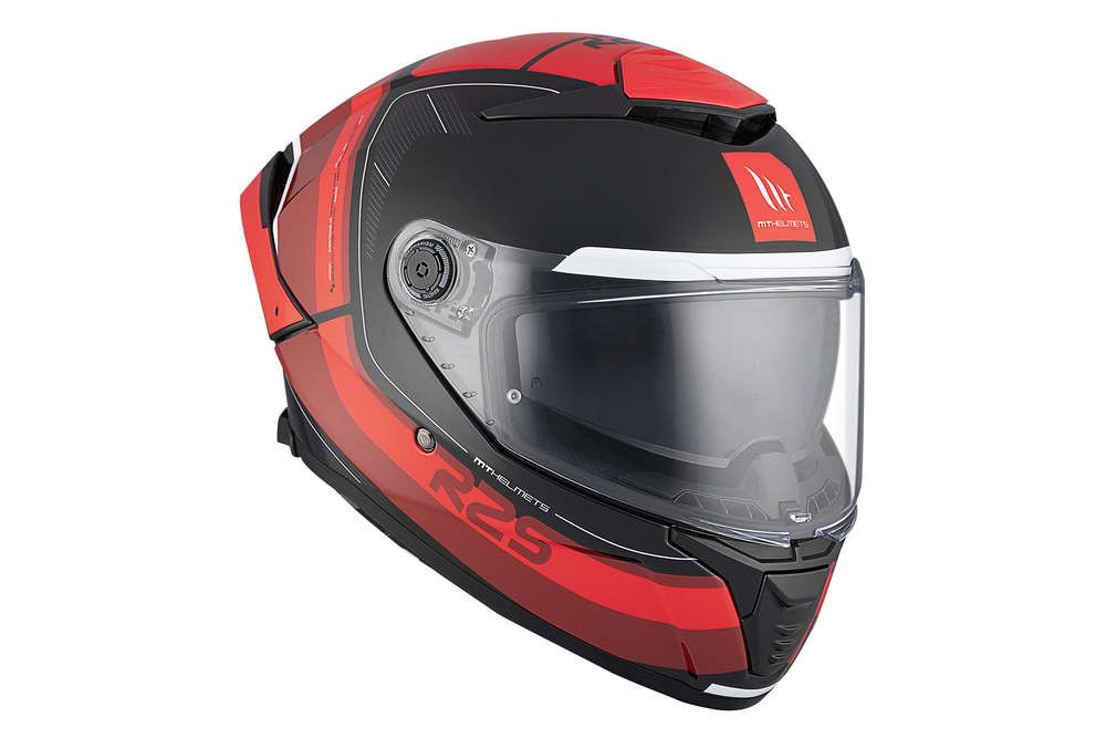 Casco Integral MT THUNDER 4 SV R25 B35 ROJO BRILLO