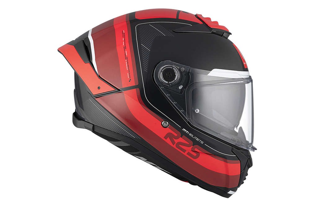 Casco Integral MT THUNDER 4 SV R25 B35 ROJO BRILLO