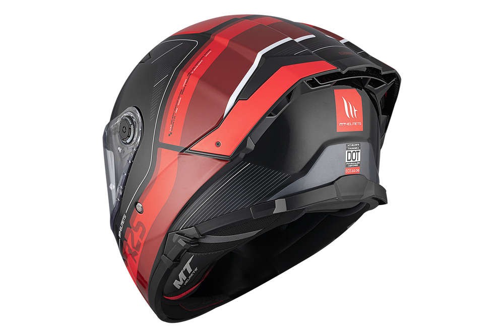 Casco Integral MT THUNDER 4 SV R25 B35 ROJO BRILLO