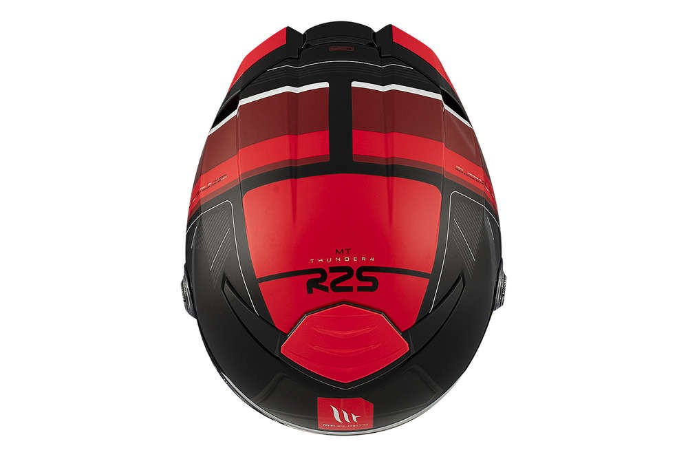 Casco Integral MT THUNDER 4 SV R25 B35 ROJO BRILLO