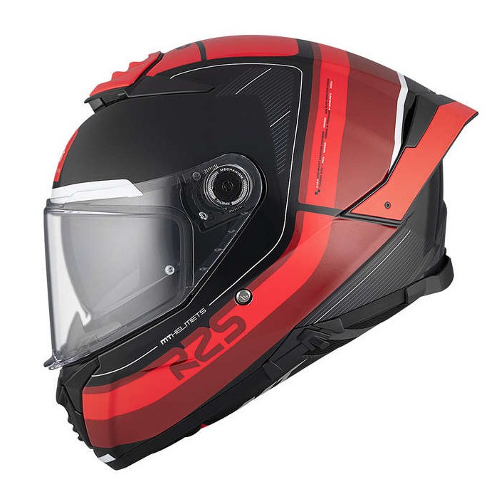 Casco Integral MT THUNDER 4 SV R25 B35 ROJO BRILLO